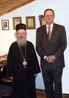Vladika Artemije i Nikola Janić